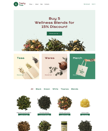 茶叶电商网站