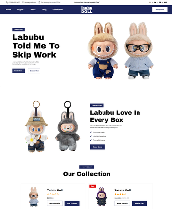 玩偶及限量版玩具店