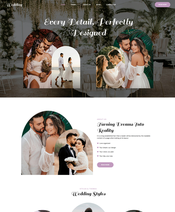 婚礼婚礼策划与活动管理主题