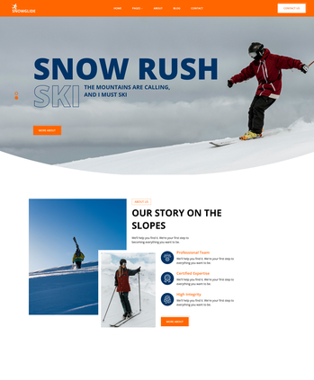 滑雪学院与冬季运动